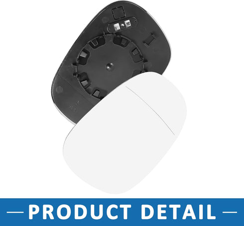 Car Heated Right Passenger Side Mirror Glass Replacement with Backing Plate for BMW 328i XDrive 2009-2013...