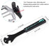 Bike Pedal Wrench Extra Long Handle - Pedal Spanner Double Wrench for MTB/Road Bike - Cycling Bicycle Repair Tool for Bike Pedals Removal and Repl...