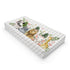 Baby African Safari Animals Changing Pad Cover Lion Elephant Giraffe Hippo Zebra Floral Leaves Baby Changing Table Pad Sheet for Boy Girl Soft Bre...