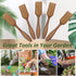 12 PCS Plastic Mini Garden Shovel Spoons Soil Scoops, Cultivation Digging Transplanting Gardening Tools Succulents Potted Flowers, Bath Salt Spoon...