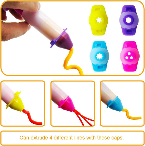 FRIMOONY Plastic Dough Tools, Various Animal Molds, Rolling Pins, for Creative Dough Cutting, 45 PCS...