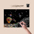 MIASTAR Scratch & Sketch Art for Kids & Adults, Rainbow Painting Night View Scratchboard(A4), Art & Craft, 4 Sheets Scratch Cards & Drawing Pen, C...