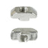 1/4"-20 Threaded Standard Steel Drop in T-Nut, Drop in T-Nuts Accessory Hardware Nuts for 15 40 Series Aluminum Extrusion Profiles Rail, 20 Packs...