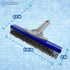 Poolzilla Medium Hard Bristle Brush for Gunite and Concrete Pools, Not for Vinyl Use, Clean Walls and Tiles...