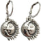 Celestial Sun and Moon Earrings, Mom/Grandma/Friends, Vintage Bohemian Leverback Earrings...
