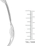 Beaux Bijoux Sterling Silver 9" + 1" Extension Multiple Leaf Double Strand Anklet...