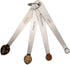 Mini Measuring Spoons Set, Small Stainless Steel Teaspoon for Cooking and Baking, Suitable for Tiny Amount of Dry or Liquid Ingredients and Spices...