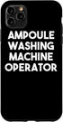 iPhone 11 Pro Max Ampoule Washing Machine Operator Case...