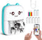 Mini Printer Portable, Pocket Thermal Printer with 7 Rolls Paper, Bluetooth Wireless Smart Printer for Photo Picture Office Receipt Label Note QR ...