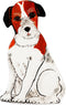 Pavilion Gift Company Chloe-Jack Russell-7.5" Small Dog Vase, Brown, White, Black...