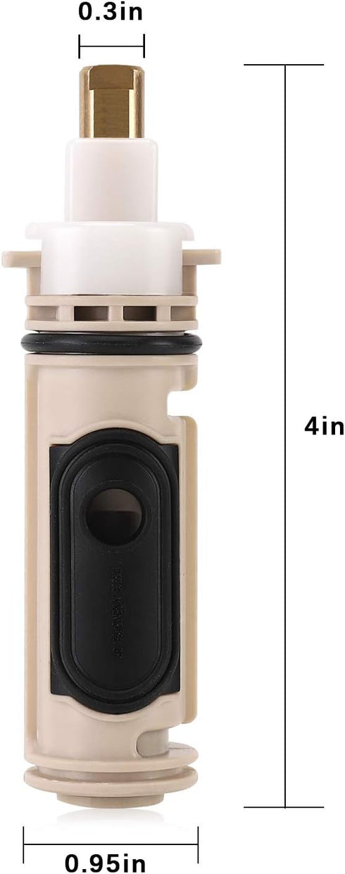 1222 Cartridge Compatible with Moen Tub Shower Single Handle Posi-Temp Faucet, Aftermarket Replacement kit (with lubricating grease)...