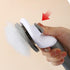 Dog Cat Brush Self Cleaning Slicker with Massage Rounded Particles Removes Loose Hair Tangles,Skin Friendly Washable...