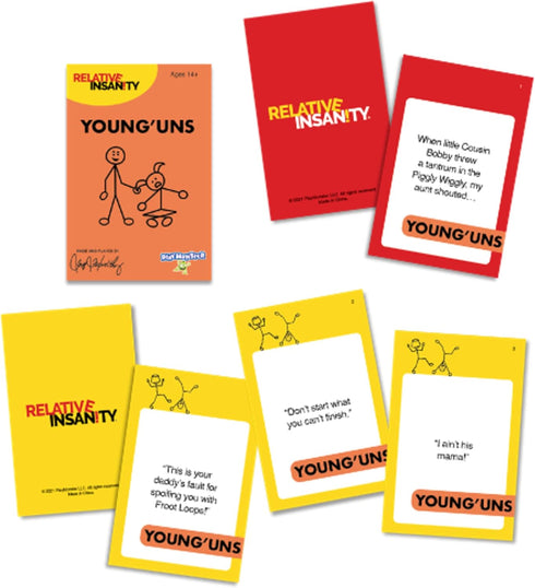 Relative Insanity — Young 'UNS — Laugh-Out-Loud Party Fun All About Your Family — Ages 14+...