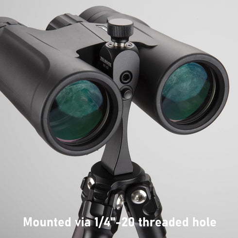 Binocular Tripod Adapter,1/4 inch Threaded Mounting Stud,Built-in Arca Dovetail,Compatiable ARCA/RRS Dovetail Tripod Qucik Release...