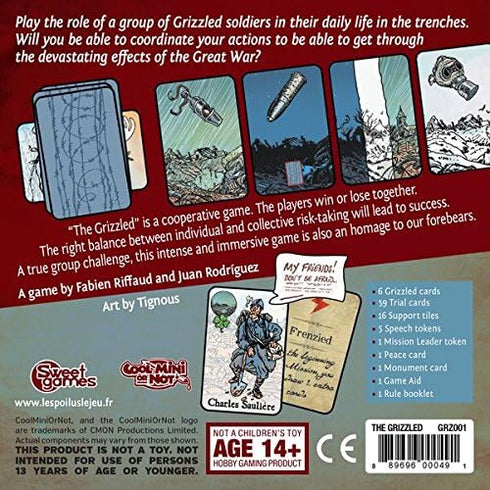 The Grizzled Cooperative Card Game, 10 years +...