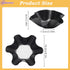 Tortilla Pan Set,4pcs Nonstick Tortilla Bowl Maker Carbon Steel Taco Salad Shell Molds for Kitchen,Microwave & Dishwasher...