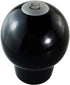 Abfer 8 Ball Shift Knob Car Gear Shifter Knobs Aluminum Stick Shifting Lever Transport for Most Manual Truck Vehicle (Black)...