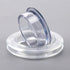 AIEX 2 Inch 2 Set Patio Table Umbrella Hole Ring and Cap Set Silicone Transparent Including 2 Rings and 2 Stoppers...