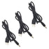 3pcs Extension Cable USB to DC Cable - 5V USB 2.0 Port Male to DC 5V Male 3.5mm x 1.35mm Power Cord Black 100cm(3.3ft)...