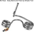MuHize 3/16 Brake Line - 25 ft Zinc-Coated Professional Brake Tube(2024 New), Roll 25 Ft. of 3/16 Rustproof Steel Tubing, Corrosion Protection...