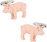 Cuff-Daddy Painted Pig Cufflinks with Travel Presentation Gift Box...