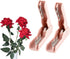 2Pcs Rose Thorn Remover, Leaf Thorn Stripper Tool, Flower Stem Leaves Thorn Stripper, Professional Tree Pruner Hand Tools, DIY Bouquet Garden Flor...