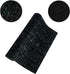 Solid Color Chunky Glitter Faux Leather Roll 12 x 53 Inch Sparkle Synthetic Sewing Fabric for Hair Bows Jewlery Making DIY Accessories (Dark Green...