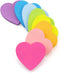 Heart Shape Sticky Notes 8 Color Bright Colorful Sticky Pad 75 Sheets/Pad Self-Sticky Note Pads...