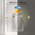 STAR MOON Ceramic Pluggable Wax Melt Warmer, Diffuser for Fragrance Oil, Candle Melter Plug in Wall for Home, Office and Spa, Ideal Gifts, with Tw...