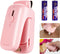 Mini Bag Sealer, Kenossion Chip Bag Sealer - Bag Sealer Heat Seal with Cutter & Magnet, Portable Mini Sealing Machine to Reseal Plastic Bags & Kee...