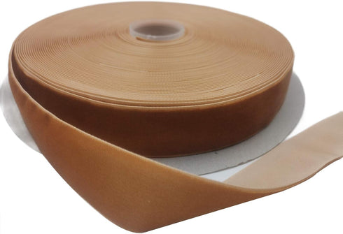 Nylon Velvet Ribbon Single Faced,1 Inch X 25Yards Spool (Ginger)...