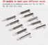10pcs/Set 4mm Torx Bits Set CR-V T3 T4 T5 T6 T7 T8 T9 T10 T15 T20 Batch Head Screwdriver Bit Kit Multi Mobile Repair Tools...