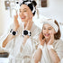 Canitor Spa Headband Wristband Set Skincare Headband for Washing Face Makeup Headband Wrist Bands Wrist Towels Preppy Teen Girl Gifts Trendy Stuff...