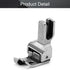 Othmro 1Pcs Industrial Sewing Machines CL Left Side Edge Guide Compensating Presser Foot Metal Presser Feet Sewing Presser Foot 1/4inch for Replac...