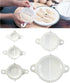 Dumpling Maker Dumpling Tools 5Packs with Different Sizes of Dumpling Mold, Perfect for Making Hand pies, Dumplings, Ravioli, Calzones, Dough Pres...