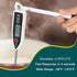 6 Set Waterproof Food Thermometer for Water, Liquid, Candle and Cooking Digital Meat Thermometer with Long Probe Instant Read Thermometer for Kitc...