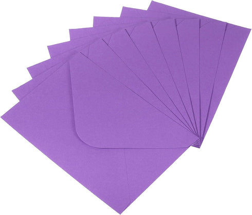 YOKIVE 50pcs Gift Card Envelopes, 6 x 4 Inch Mini Envelopes Small Envelopes Credit Card Size Bulk for Thank You Cards Graduation Greeting Birthday...