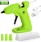 Cordless Hot Melt Glue Gun - USB Rechargeable 2600mAh Wireless Glue Gun with 30pcs Mini Glue Sticks - Battery Operated & Charger Hot Glue Gun Kit ...