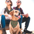 Nepnuser American Football Dog Bandana Touch Down Rugby Game Day Sports Themed Party Adjustable Triangle Bibs Scarf Accessories for Dogs Pets...
