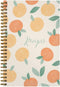 Softcover Sweet Recipes 5.5" x 8.5" Spiral Recipe Notebook/Journal, 120 Recipe Pages, Durable Gloss Laminated Cover, Gold Wire-o Spiral. Made in T...