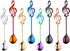 Coffee Spoons Tea Dessert Espresso Musical Note Stainless Steel 304 Long Handle Black Rose Gold Blue Purple Rainbow Silver Megic Red Set of 8...