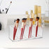 Acrylic Pen Holder Clear Pencil Organizer Makeup Brush Holder Countertop Desk Accessory Storage (4 Compartments)...
