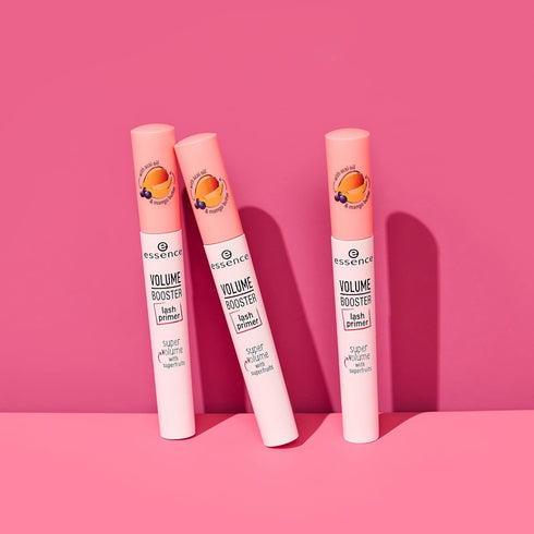 essence | Volume Booster Lash Primer Mascara | Infused with Mango Butter and Acai Oil for Nurtured Lashes | Conditioning Mascara Primer | White | ...