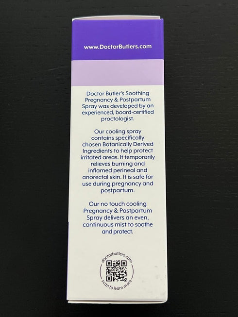 Doctor Butler's Pregnancy & Postpartum Spray - Perineal Spray and Hemorrhoid Treatment with Aloe and Chamomile, Pregnancy Support and Postpartum E...