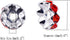 Rhinestone Beads for Pens Making,100pcs 12mm Bulk Beadable Spacer Beads for Pens,Fancy Glitter Wave Diamond Crystal Beads for Bracelet Jewelry Mak...