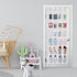 ManGotree Over the Door Shoe Organizer with 24 Large Mesh Pockets, Behind Door Hanging Shoe Storage for Closet, Shoe Rack Holder for Sneakers, Sli...