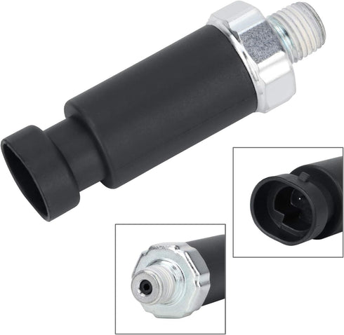 12562266 D1819A Engine Oil Pressure Sensor & Switch Unit Compatible with GMC Chevy Buick Cadillac Isuzu Oldsmobile Pontiac 10068546 10240133 12562...