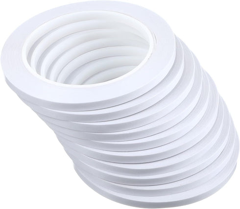 Chuangdi 8 Rolls Double Sided Tapes for Crafts Gift Wrapping Adhesive Sticky Tape Scrapbooking Photos Invitation Cards Paper DIY Office Supplies, ...