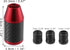 X AUTOHAUX Automatic Universal Manual Gear Stick Shift Knob Transmission Gear Lever Stick Shifter Handle Carbon Fiber Pattern Red...