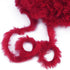 NICEEC 2 Skeins Super Soft Fur Yarn Chunky Fluffy Faux Fur Yarn Eyelash Yarn for Crochet Knit-Total Length 2×32m(2×35yds,50g×2)-Red......